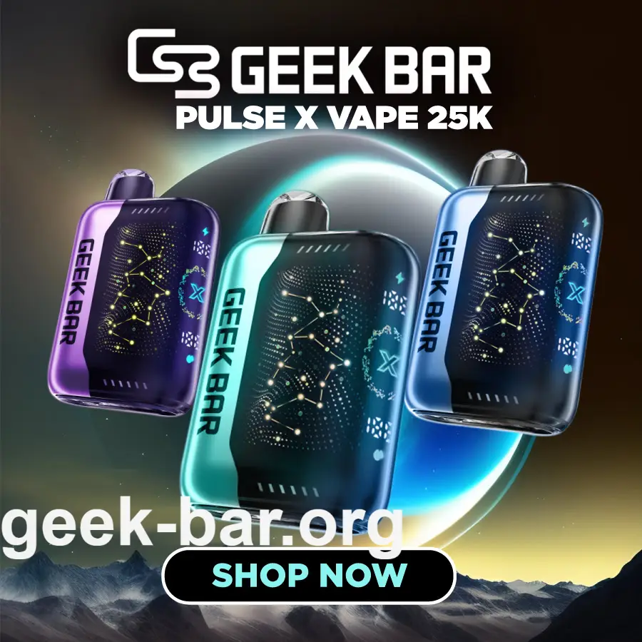 Geek Bar Pulse X Flavors