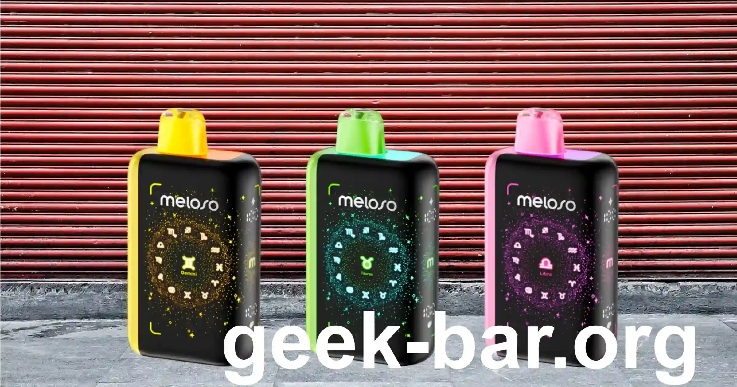 Geek Bar Flavor Chart